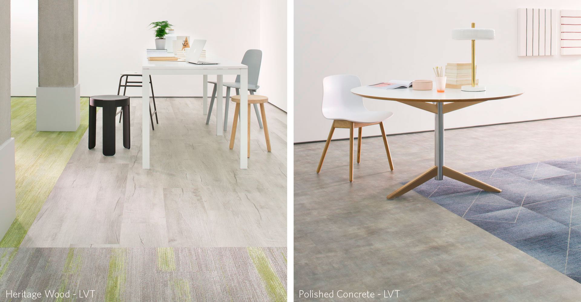 Heritage Wood and Polished Concrete